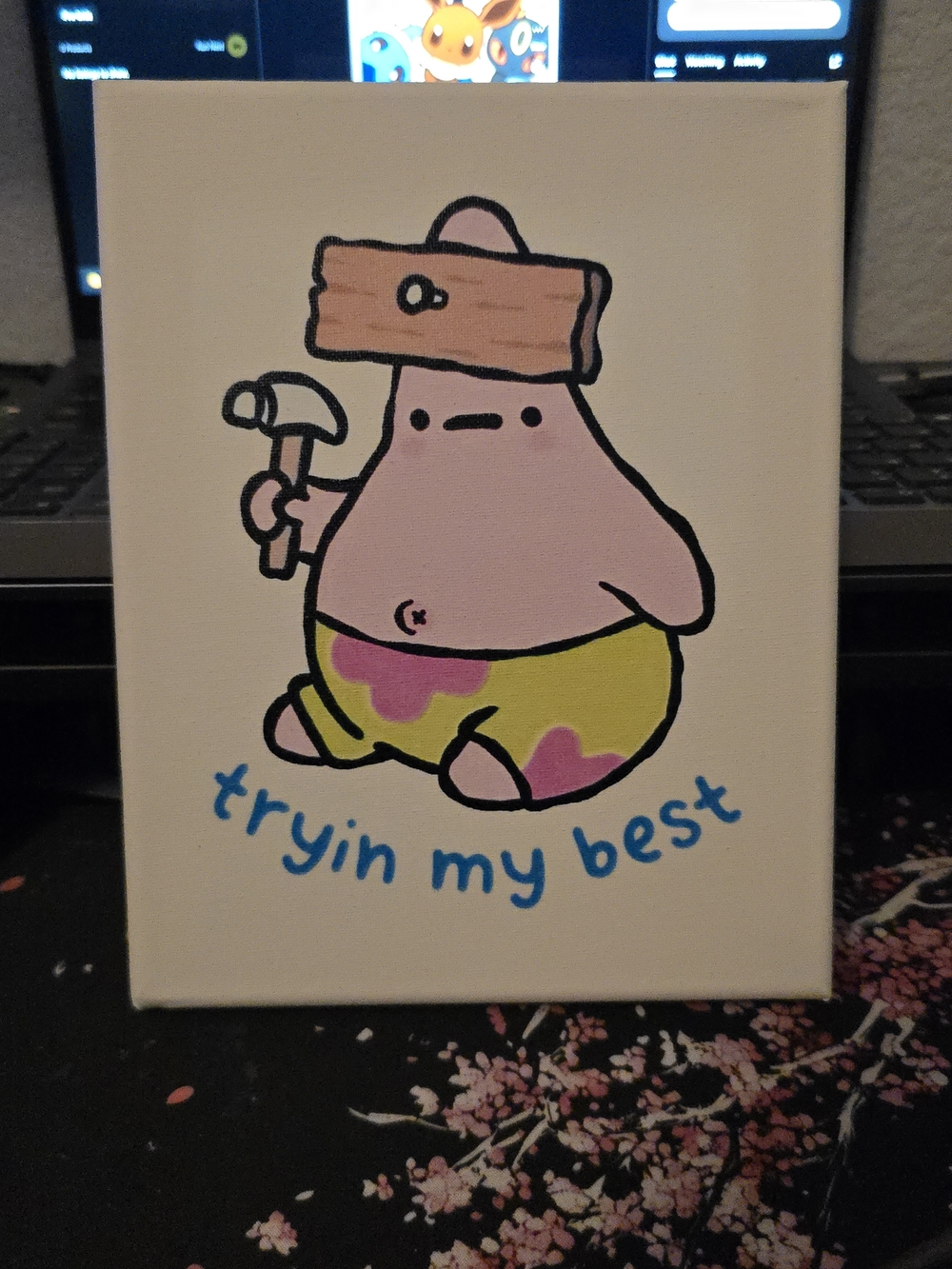 Patrick 8x10 Canvas Pop Art
